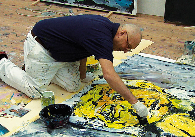 Georg Baselitz - Hlavou dole